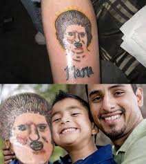 Family Portrait Tattoo Portrait Tattooportrait Tattoo Fails Bad Tattoos Tattoo Memes