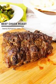 I came up with this for our dinner tonight and dh said that it was excellent and return beef to skillet and bring to a boil. Beef Chuck Roast Veena Azmanov