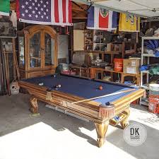 1980s World Of Leisure Pool Table With A Very Unique Feature Of A Ball Return And Leather Gulley Boots Relevel In Orange Ga In 2020 Leisure Pools Pool Table Billiards