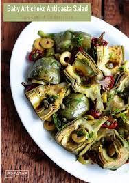 Marinated Baby Artichokes Antipasto Salad Low Carb I Breathe I M Hungry Recipe Artichoke Recipes Antipasto Salad Antipasto