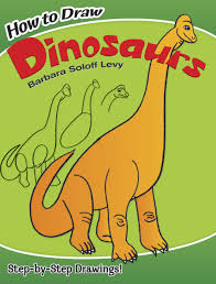 How to draw dinosaurs, as well as realistic or illustrative dinosaurs. How To Draw Dinosaurs Dover How To Draw Barbara Soloff Levy 0800759479085 Amazon Com Books