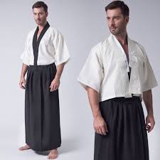 Black And White Kimono For Men Japanese Kimono Male Kimono Samurai Clothing Kimono Japan