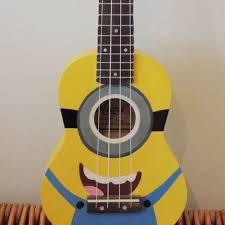 Crystal Voice Of Bells Claps And Playful Guitar And Ukulele Create Together A Joyful And Happy Mood In This Track Ukulele Art Painted Ukulele Ukulele Design