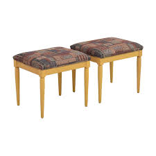 Explore ethan allen's modern coffee tables in a range of materials, sizes, styles, shapes, and finishes. 78 Off Ethan Allen Ethan Allen Upholstered Ottomans Chairs