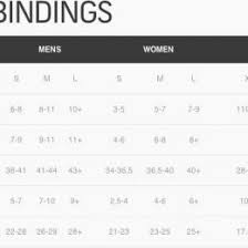 23 Experienced Burton Womens Bindings Size Chart