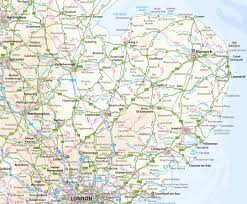 Tourist Map Of Suffolk Suffolk Maps