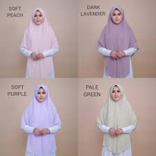 Rm18~1 helai kain shja belum di jahit. Tudung Labuh Koshibo Aisha Nuha Shopee Malaysia