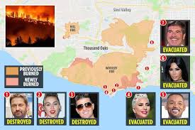 Devastating Pics Miley Cyrus Gerard Butler And Other Celebs Who Lost Their Homes In California Wildfires 2018