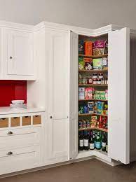 Corner Kitchen Cabinet Ideas That Transform This Awkward Space Into Something Useable Kitchen Cabinet Design Corner Pantry Cabinet Corner Kitchen Cabinet