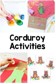 Indoor movement activities for preschoolers. Corduroy Activities