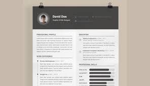 20 Beautiful Free Resume Templates For Designers