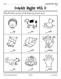 Worksheet will open in a new window. Grades 1 2 Language Arts Unit 6 Initial And Final Consonant Sounds