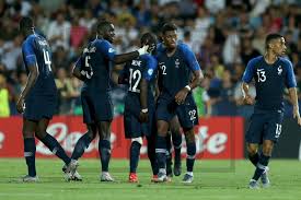 France's ibrahim konate brings his unique style & love of boxing to paris's rougher corners. Soccrates Images L R Ibrahima Konate Of France U21 Dayot Upamecano Of France U21 Jonathan Ikone Of France U21 Jeff Reine Adelaide Of France U21 Colin Dagba Of France U21 Celebrate 1 1