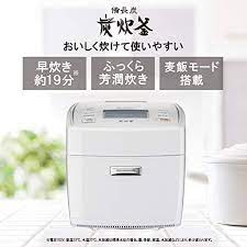 Free shipping for many products! Amazon Com Mitsubishi Electric Ih Rice Cookers Bincho Sumisumi ç‚Šé‡œ 5 5 Go Cook Pure White Nj Ve108 W Kitchen Dining