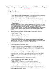 Topic Strategy 1 Which Of The Following Rivals Make The Best Targets For An Course Hero