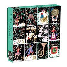 Free delivery and returns on ebay plus items for plus members. Twelve Days Of Christmas Puzzle 500 Piece 500 Piece Puzzle Galison Cunningham Louise Amazon De Bucher