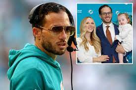 Mike McDaniel forced to reveal how he really met wife after Al Michaels  'made me out to be a D-bag' in live TV remark | The US Sun