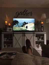 32 Trendy Farmhouse Tv Stand Decor Barn Doors Farm House Living Room Tv Stand Decor Living Room Tv