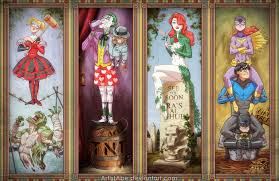 Check spelling or type a new query. Batman Villains In Homage To Disneyland S Haunted Mansion Paintings