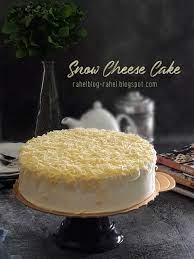 Wpon double triple cheese pada aku lg sedap kek yg ada cheese. Rahel Blogspot Snow Cheese Cake