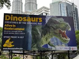 Find great deals on ebay for walking with dinosaur. Dinosaurs Alive In Kuala Lumpur Matic Kuala Lumpur Live Life Lah