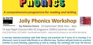 The details here, are being shared in public interest, in 2016. Jolly Phonics Workshop Peatix