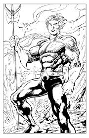 Arthur curry learns that he is the heir to the underwater kingdom of atlantis, and must step forward to lead his people and to be a hero to the world. Aquaman By Brian Denham By Danerot On Deviantart Superhero Coloring Pages Aquaman Coloring Pages Superhero Coloring