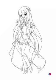 Cartoon coloring pages disney coloring pages colouring pages dessin lolirock princess coloring pages kids pages art desk glitter force anime art girl. Coloriage Lolirock A Imprimer