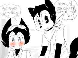 Bendy And Boris The Quest For The Ink Machine Comic Bendy And Boris The Quest For The Ink Machine Bendy And The Ink Machine Ink Cartoon Art
