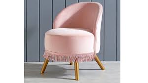 Find ideas to furnish your house. Buy Saloon Bedroom Chair Blush Harvey Norman Au