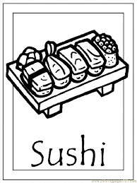 You can download and print this cute food coloring pages sushi,then color. Japan 005 Sushi Coloring Pages Japanese Culture For Kids Japonya Okul Oncesi Okul Oncesi Aktiviteler