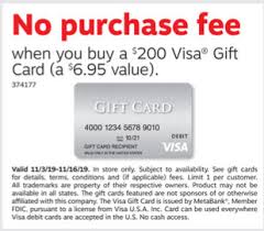 But before you run out to the mall and start filling your shopping basket with goodies galore, it's a. Expired Staples No Purchase Fee On 200 Visa Gift Cards 11 3 11 16 Doctor Of Credit