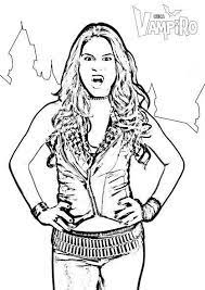 Chica Vampiro Para Colorear Coloriage Chica Vampiro Coloriage Coloriage Gulli