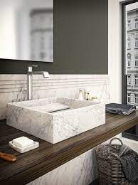 Stone bathroom design,shower design bathroom design,shower design,bathroom renovation. Inclinio Carrara Marble Washbasin By Filodesign Design Michela Gerlo Washbasin Design Wash Basin Stylish Bathroom