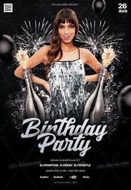 Top 50 birthday flyer templates collection best birthday flyer templates no.1 best birthday flyer download the best free and premium club and party flyer templates for photoshop. Birthday Party Psd Flyer Template 25127 Styleflyers