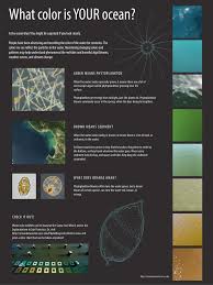 Green Means Phytoplankton Brown Means Sediment