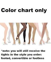 New Adult Footed Tights Spandex Color Flow Dance Ballet Jazz