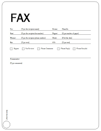 Fax Cover Sheet With Equity Theme