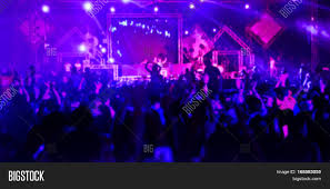 Blur Dancing Night Image Photo Free Trial Bigstock