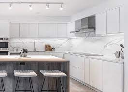 High Gloss White Kitchen Cabinets