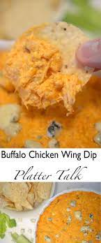 Buffalo Chicken Wing Dip Platter Talk Chicken Wing Dip Chicken Wing Dip Recipes Buffalo Chicken Wing Dip