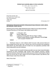 Salah satu faktor yang biasanya sering menjadi kendala adalah masalah yang berkaitan dengan finansial atau. 209126553 Surat Mohon Permit Polis Docx
