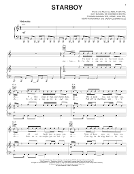 Daft punk) from the weeknd's brit awards 2017 for free, and see the artwork, lyrics and similar artists. The Weeknd Feat Daft Punk Starboy Sheet Music Pdf Notes Chords Rock Score Easy Piano Download Printable Sku 181203