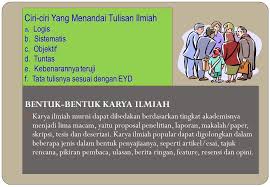 Penulisan judul karya ilmiah berikut yang sesuai dengan eyd adalah. Penulisan Karya Ilmiah Ppt Download
