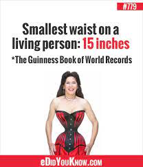 Did You Know Did You Know 779 Guiness World Records World Records Guinness Book Of World Records