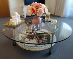 Turn the glass table over and tape the edges of glass and around the center umbrella ring. Coffee Table Makeover Crushed Mirror Glass Coffee Table 9 Steps Instructables