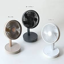 コードレス ミニリビングファン f038 ゼネラルストア オルネ リビング ファン 扇風機 サーキュレーター