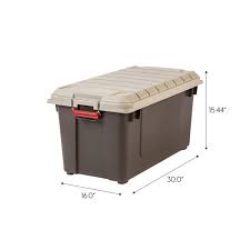 Related posts modern waterproof storage bins. Iris Sia 760d Blk Blk Red 4 Piece Weather Resistant Heavy Duty Storage Tote 21 8 Gallon Black Mimbarschool Com Ng