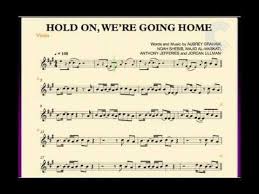 Violin Hold On We Re Going Home Drake Sheet Music Chords And Vocals Sheet Music Violin Sheet Music Free Sheet Music