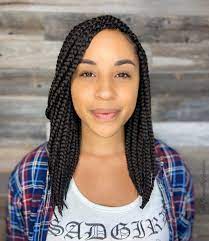 We did not find results for: 30 Trendy Box Braids Styles Stylists Recommend For 2021 Hair Adviser Short Box Braids Hairstyles Short Box Braids Box Braids Styling